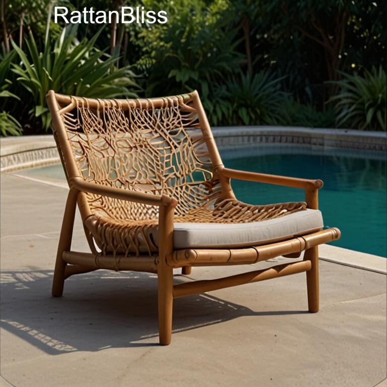 Rattan Lounge Chair